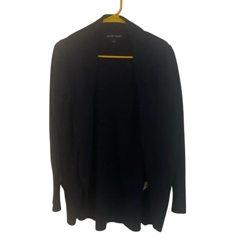 Barefoot Dreams size small open front cardigan Bamboo chic lite black